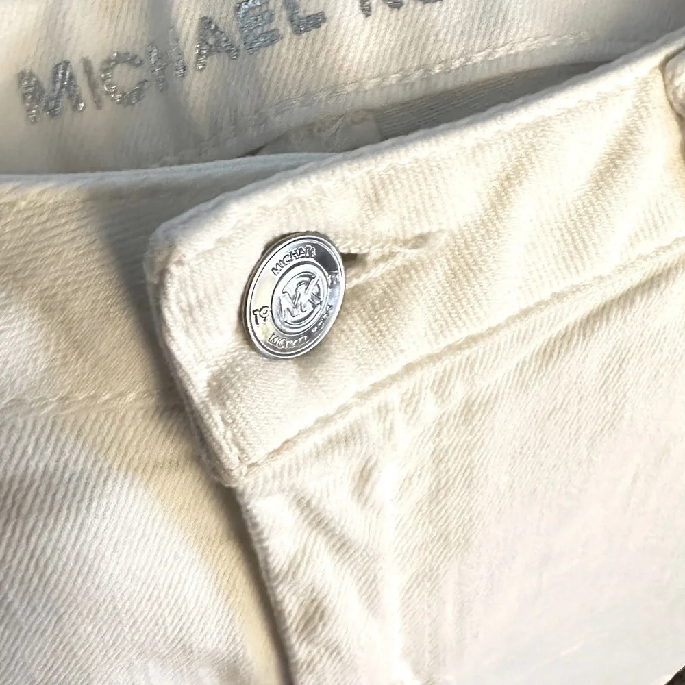 Michael Kors White Capris Size 6